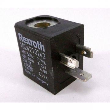 Rexroth Bosch 1824210243 Solenoid Coil | Ø Bore 8 and 9 mm | 24/48v