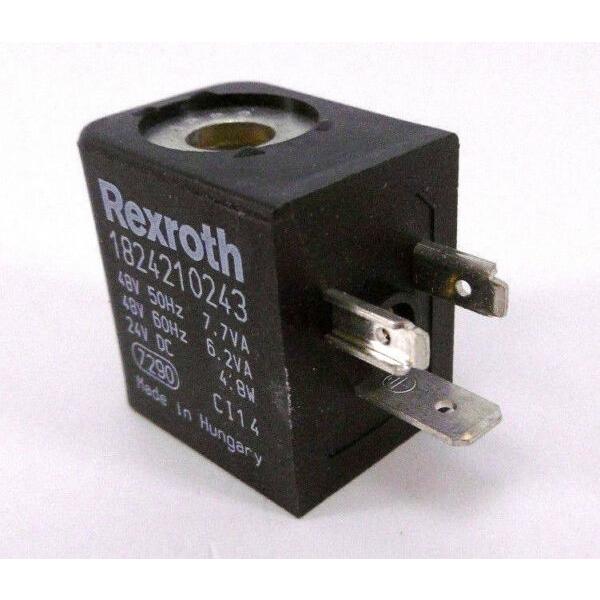 Rexroth Bosch 1824210243 Solenoid Coil | Ø Bore 8 and 9 mm | 24/48v #2 image