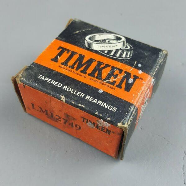 Timken LM12749 Tapered Roller Bearing Cone NOS OEM Wheel Bearing #1 image