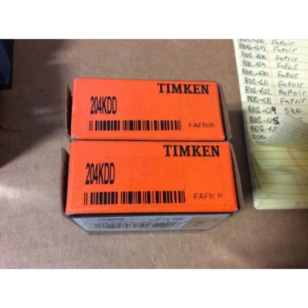 2-Timken-Bearings, #204KDD, Free shipping to lower 48, 30 day warranty! #1 image