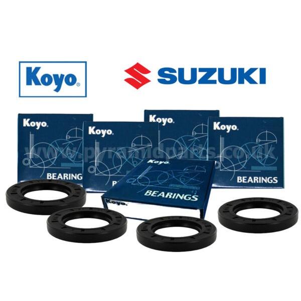 Suzuki DL1000 K2-K9 Complete Front & Rear Wheel bearing kit Genuine KOYO #1 image