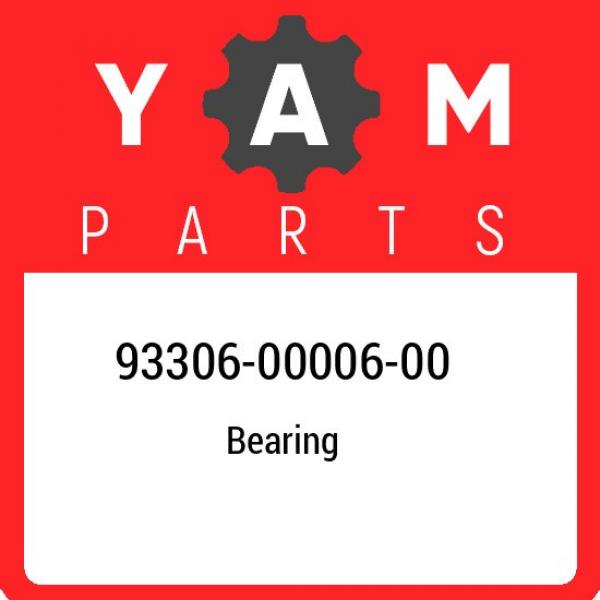 93306-00006-00 Yamaha Bearing 933060000600, New Genuine OEM Part #1 image